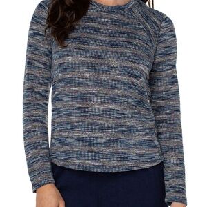 Liverpool Crew Neck Mitered Top Size M Very Good Condition